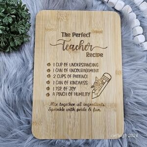 Teacher Charcuterie board